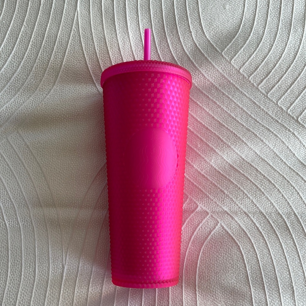New Jelly Pink Venti Starbucks Cup